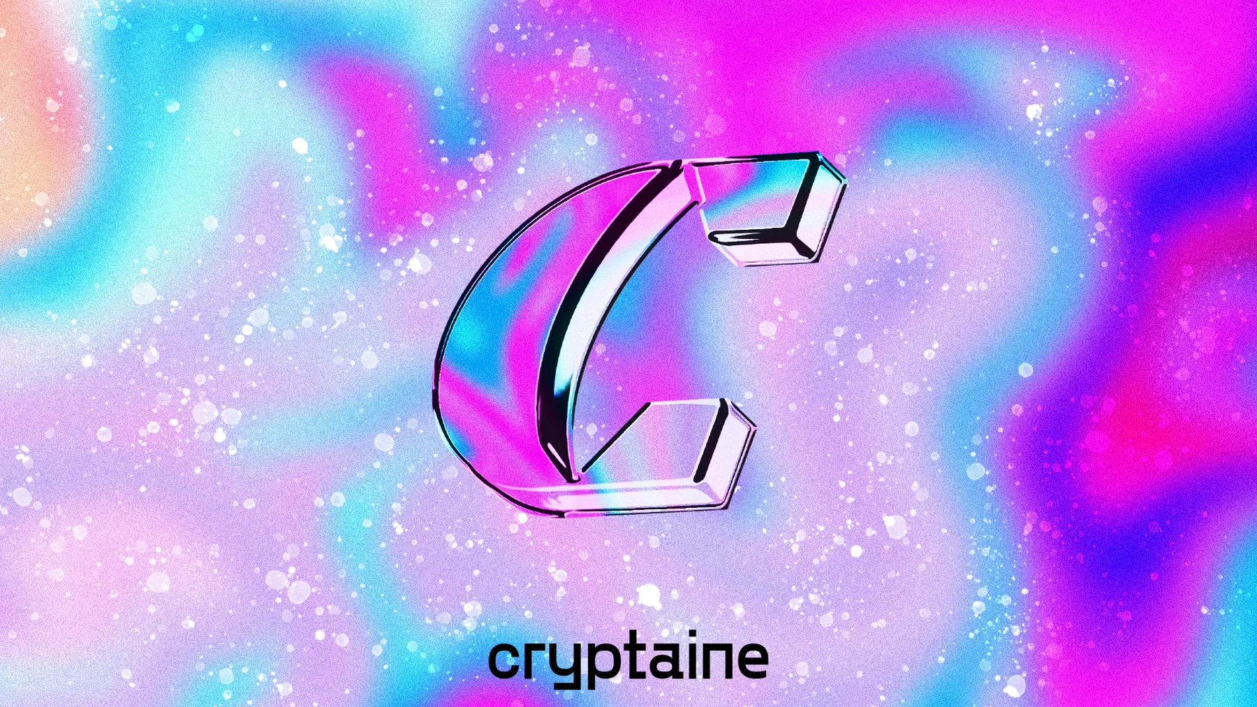 Cryptaine 3D logo