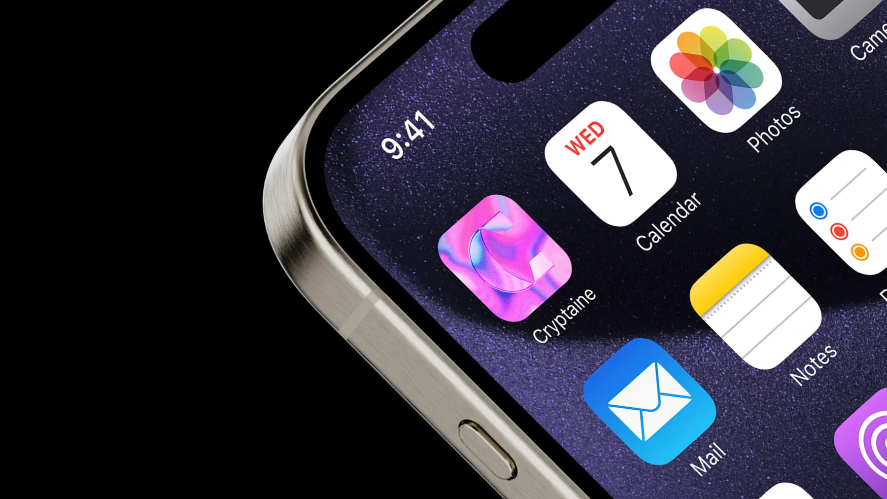 Cryptaine mobile app