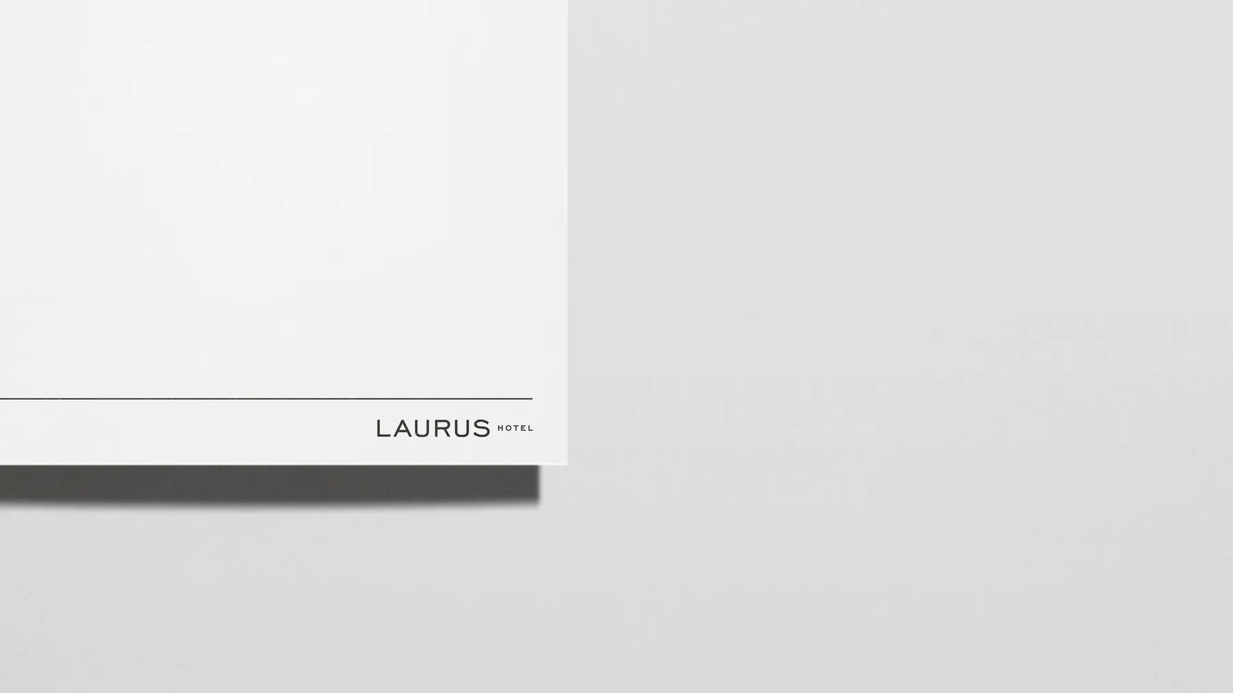 Laurus Hotel stationery