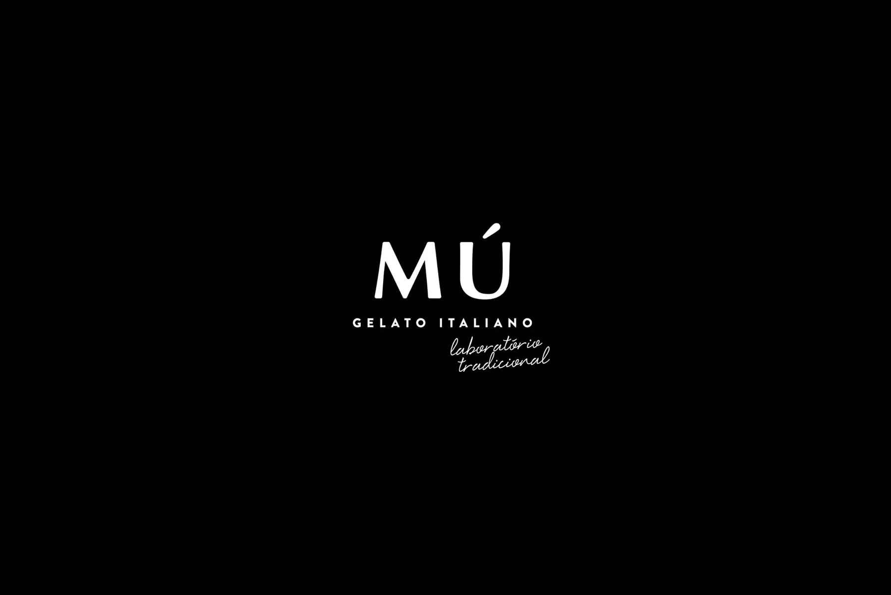 Mú Gelato brand identity