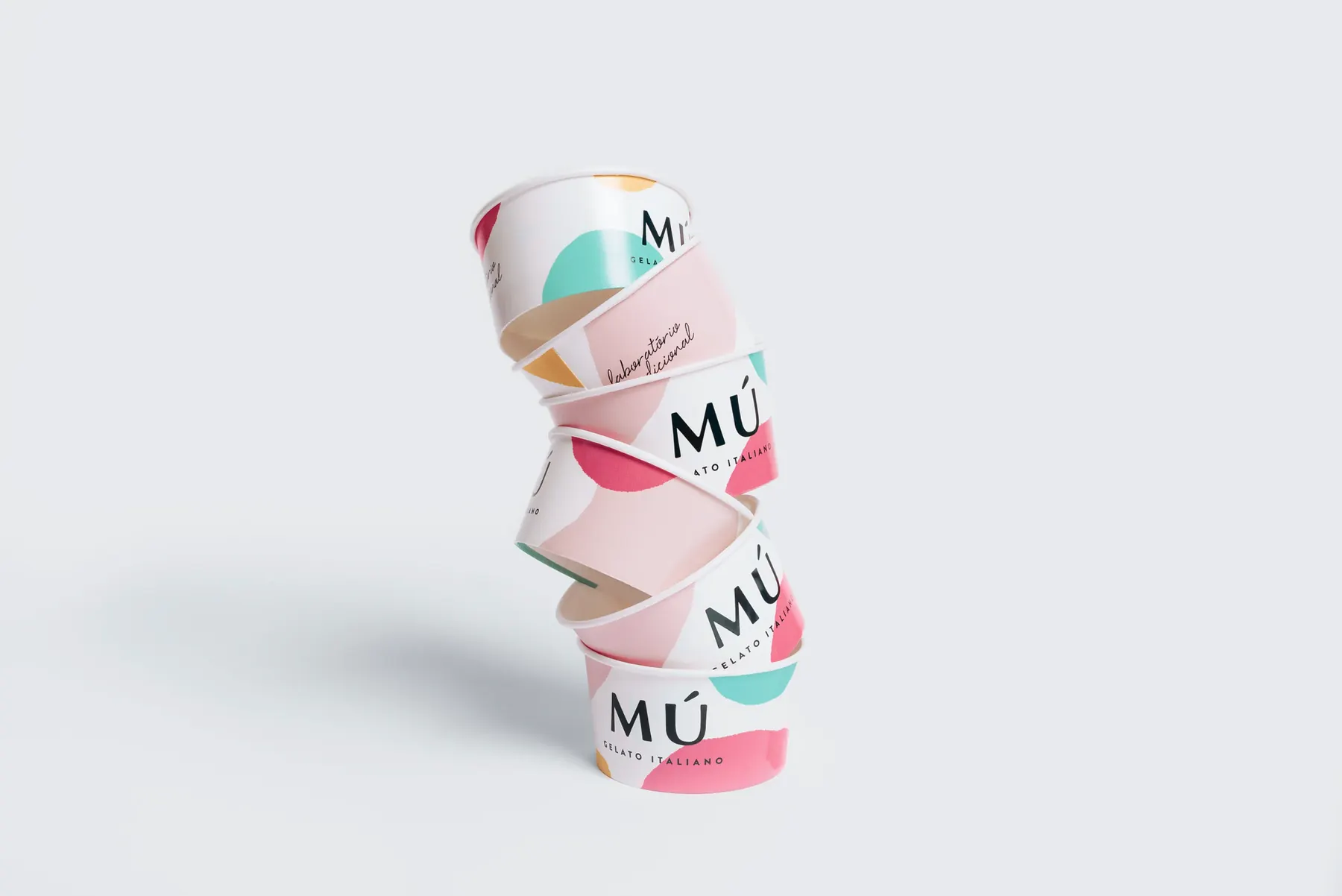 Mú Gelato brand identity