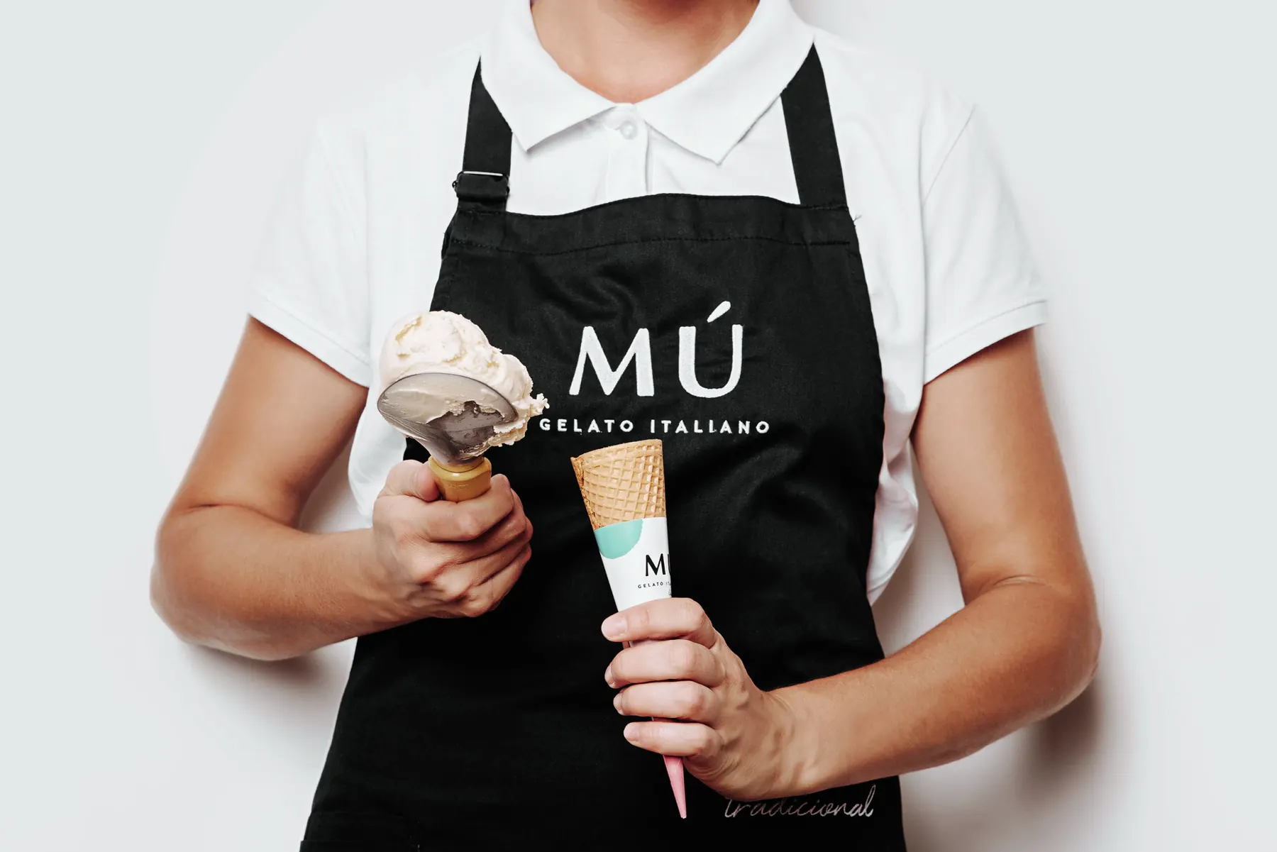 Mú Gelato brand identity