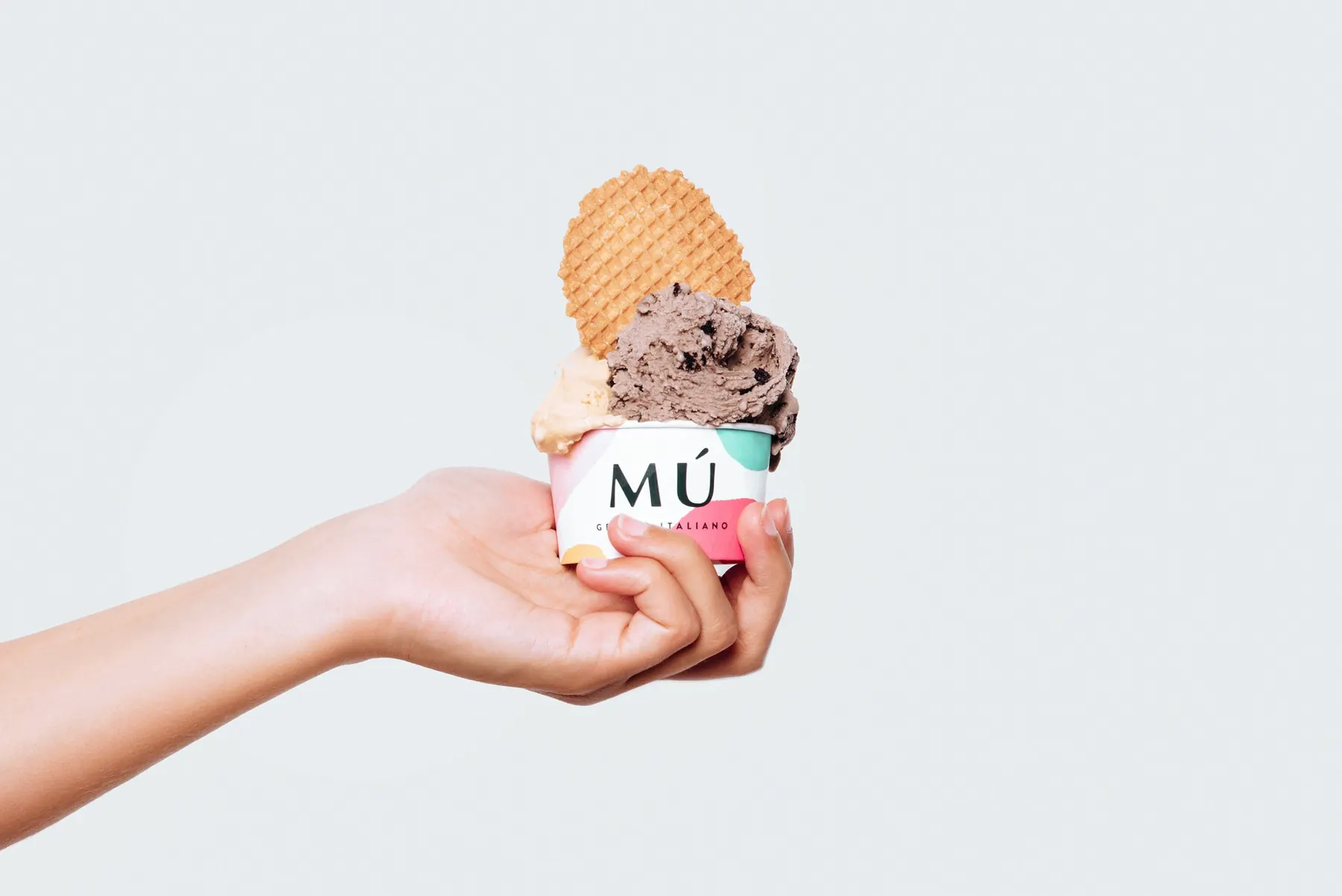 Mú Gelato brand identity