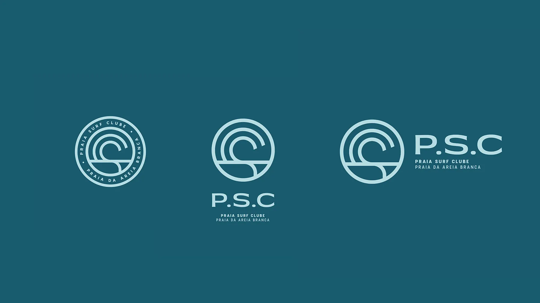 Praia Surf Clube brand identity